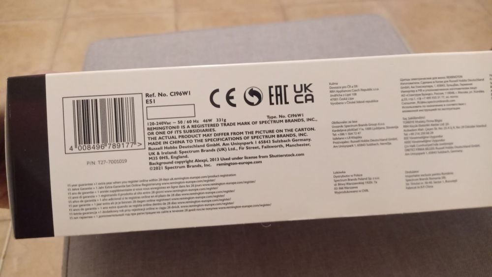 Modelador de cabelo Remington