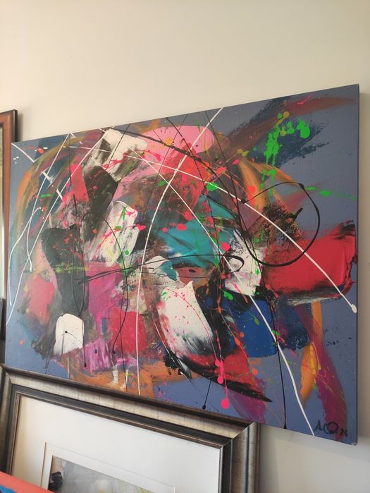 Alfredo Pierro - pintura a acrílico sobre tela
