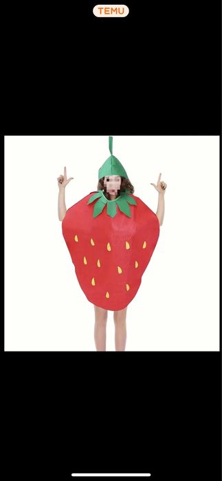 костюм полунички