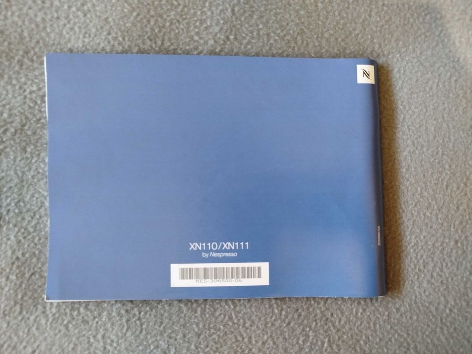 Manual Instruções Nespresso