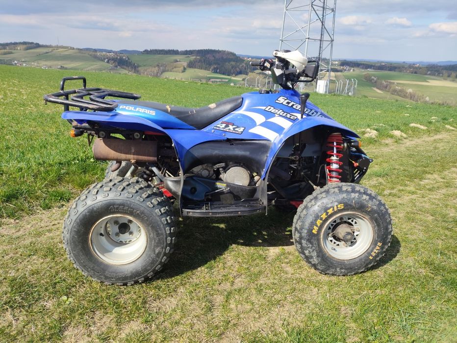 Polaris scrambler 4x4 500cc HOMOLOGACJA L7e