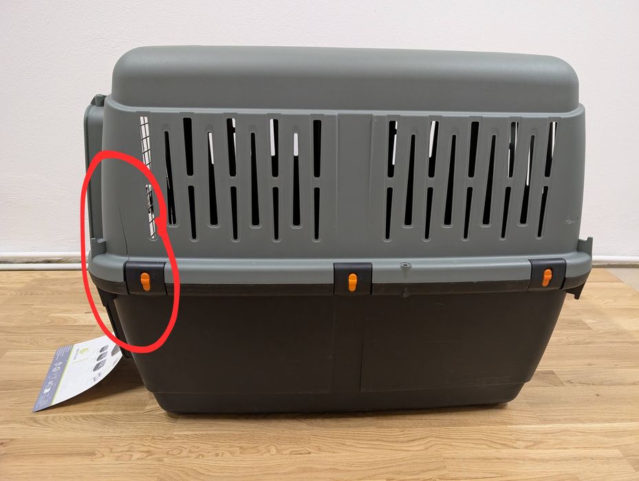 Kerbl Transporter dla Psa IATA 5 60x81x61,5cm do 40kg DUŻY SOLIDNY USZ