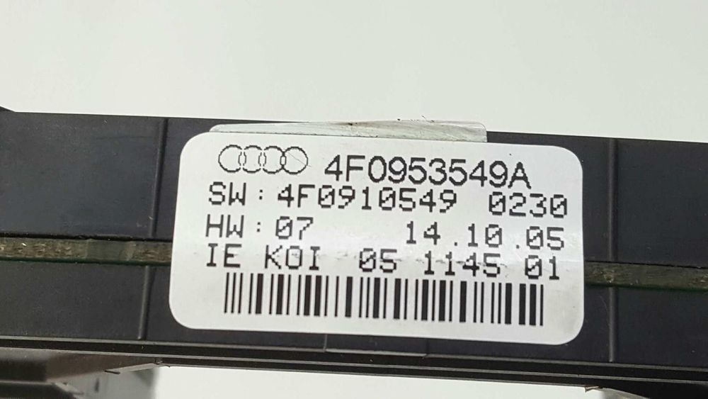 MODULO ELECTRONICO AUDI A6 2005 -4F0953549A