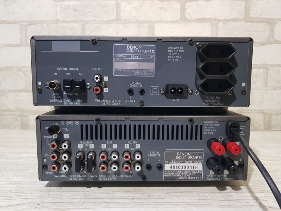 Стерео підсилювач/тюнер Denon UPA F10 2×55Вт б/у з Німеччини