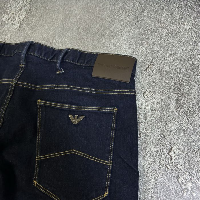 Джинси EMPORIO ARMANI темно-сині M/L розмір оригінал ІДЕАЛЬНИЙ СТАН