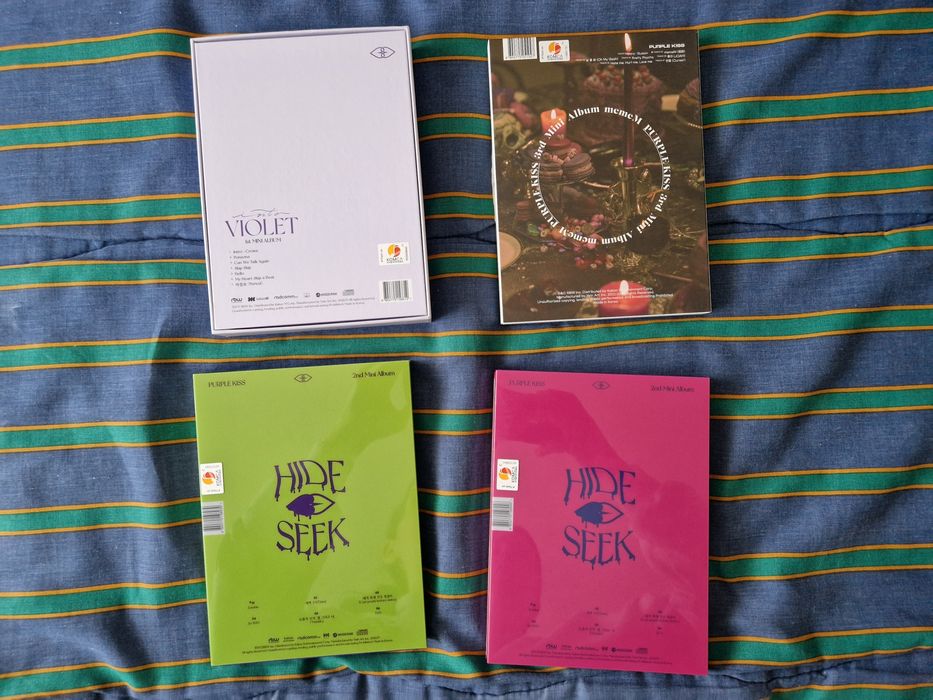 [Kpop] purple kiss albums