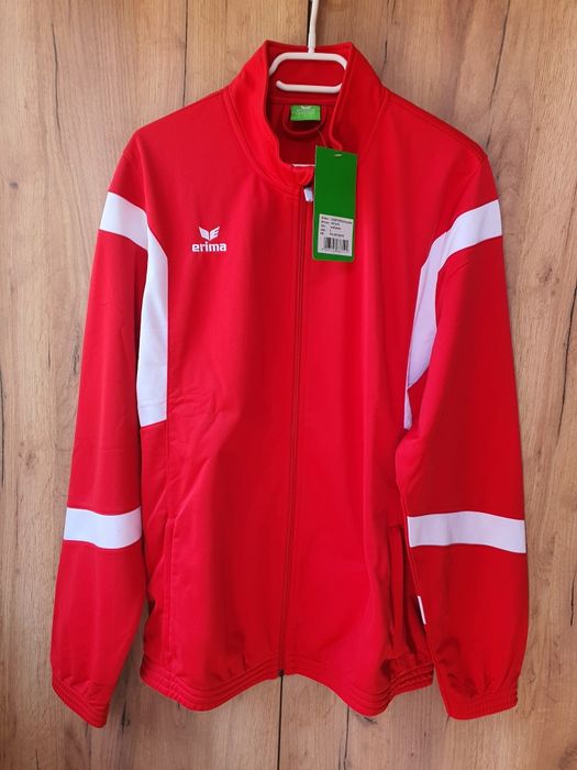 Bluza sportowa rozsuwana Erima, rozmiar L, nowa z metką, kieszenie na