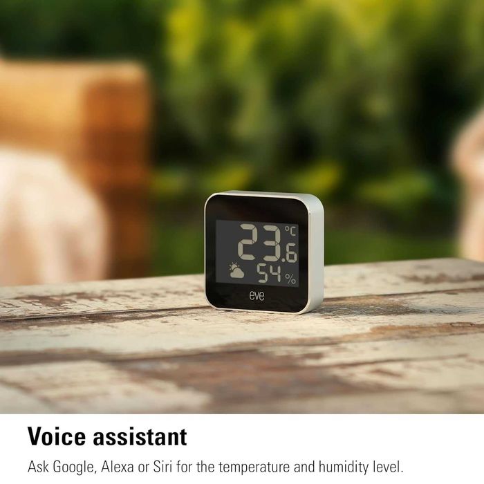 метеостанція розумна  Eve , температура, вологість, прогноз погоди,