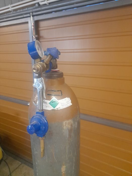 Butla hel 50 litrów z reduktorem