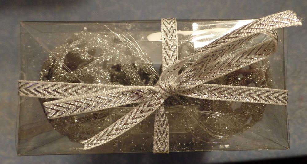 Embalagem com 6 bolas de Natal Novo\Selado