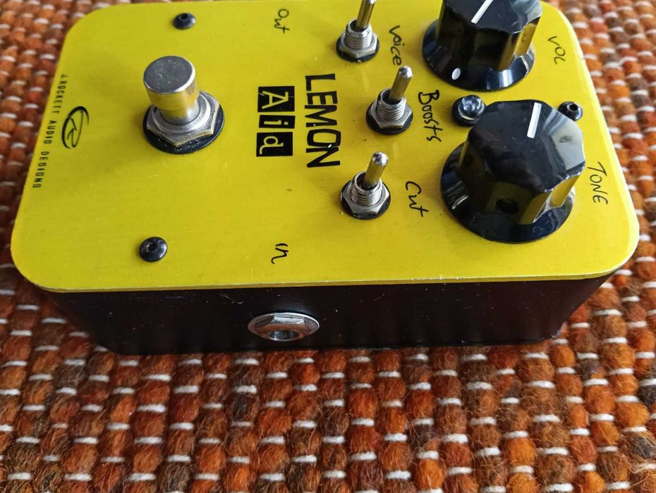 J.Rockett Lemon Aid – Pedal Boost Profissional (Novo)