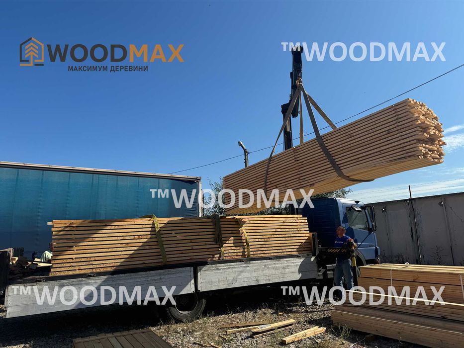 Обрізний брус 50х150х6, кроква, балка, лага, пиломатеріали з доставкою