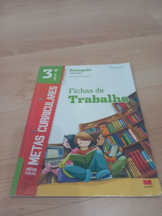 Livro de fichas de português para o 3⁰ ano