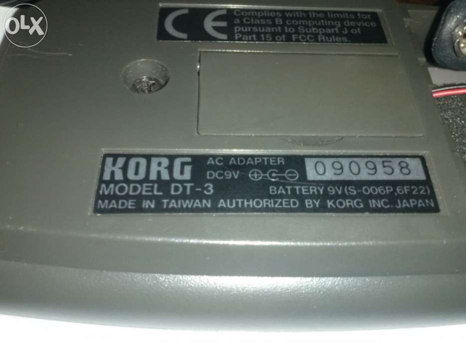 Dt-3 digital tuner (korg)435730986513868807
