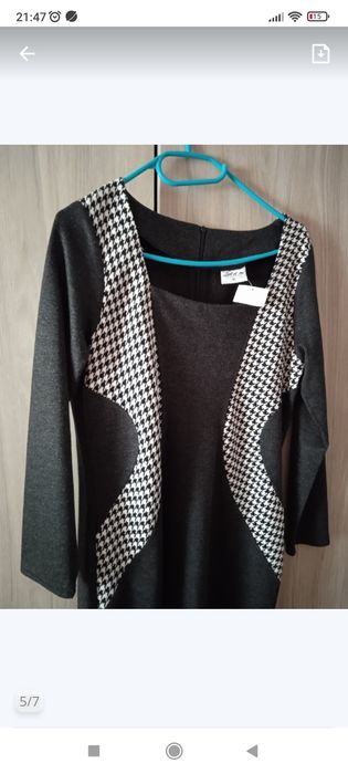 Czarna Elegancka sukienka rozmiar 40, nowa, dopasowująca