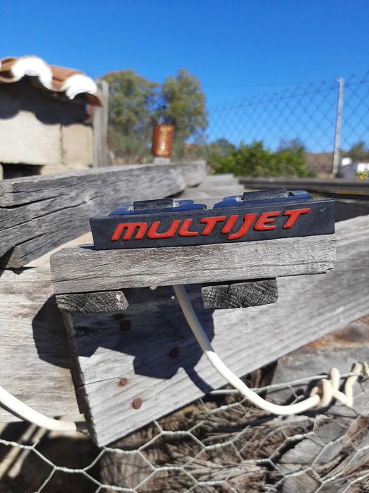 Acessório grelha multijet para fiat alfa romeo