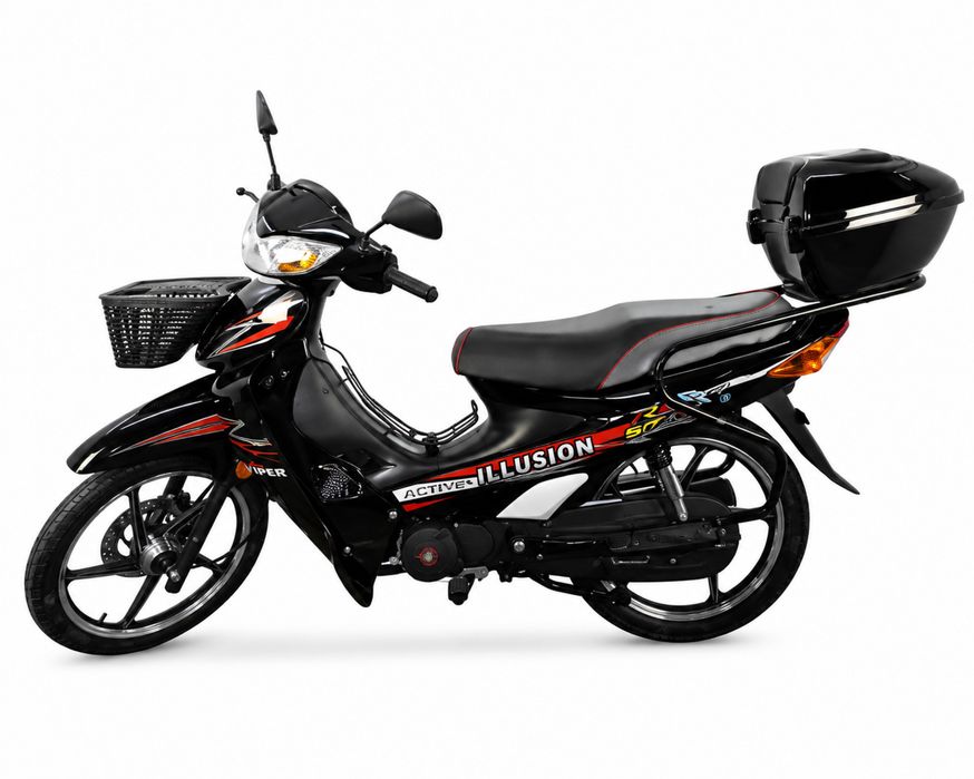 Viper Active 110 NEW — надійний та економний мопед для міста і села. Двигун 110 см³, низька витрата пального для двох гарантія та доставка по Україні