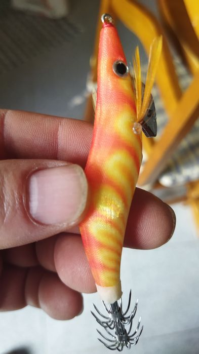 Toneira para pesca do choco e lula