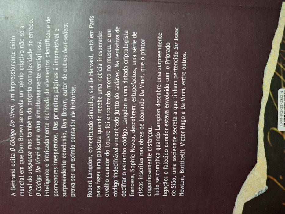 Livro Código Da Vinci