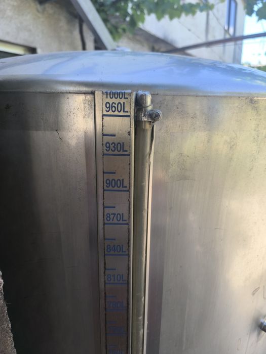 Cuba inox 1000 litros