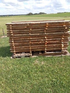 Bale,baliki dębowe 60mm