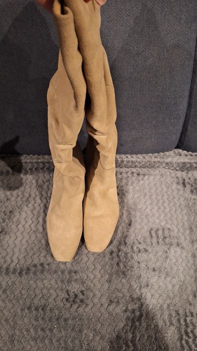 Kozaki zamszowe nowe