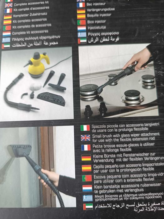 Oczyszczacz parowy Ariete
4133 vapori jet