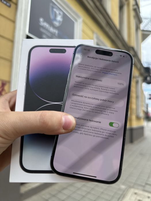 Sklep Apple Iphone 14 Pro 128Gb 100% Baterii ORYGINALNA!!!