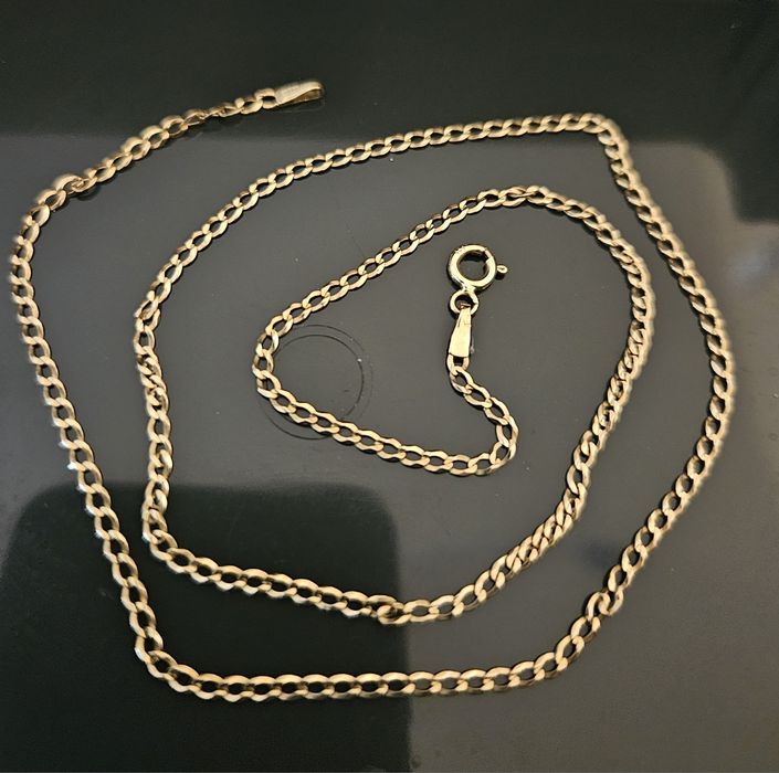 Piękny złoty łańcuszek 2.6g. 48 cm pr. 333