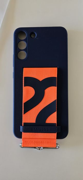 Capa silicone com fita p samsung s22+
