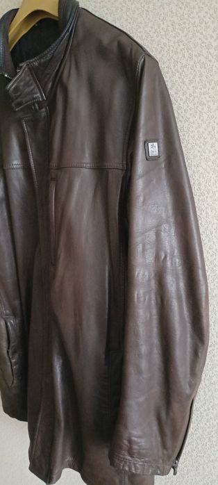 Куртка шкіряна довга Otto Kern чоловіча