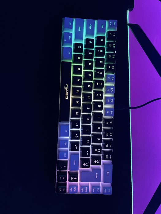 Teclado 68-KEY ROB LIGHTING GAMING KEYBOARD