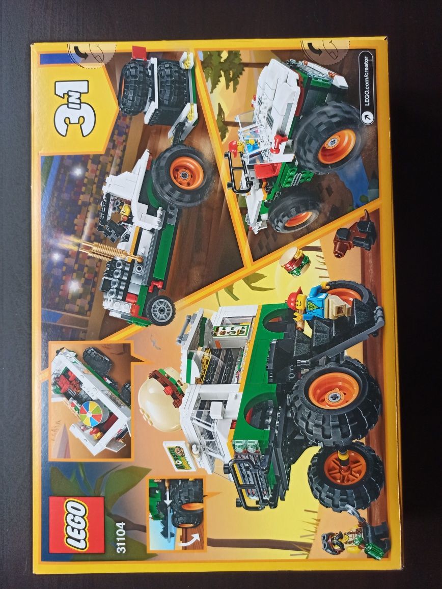 NOWE LEGO 31104 Creator 3w1 Monster truck z burgerami od Gorna OLX.pl