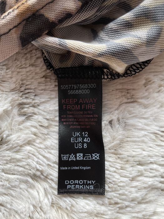 Bluzka z długim rękawem long sleeve obcisła golf przezroczysta mesh