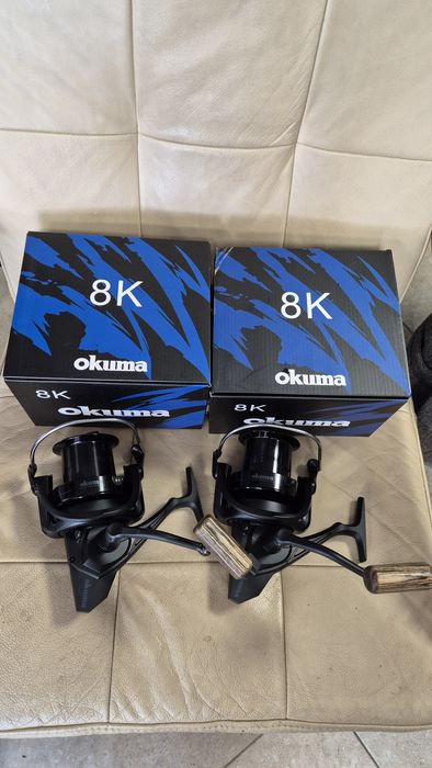 Okazja 2 nowe kołowrotki OKUMA 8K za 600 zł