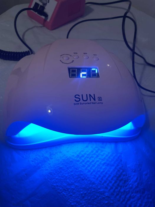 Фрезер, лампа для маникюра педикюра Lina Mercedes 2000 12W SUN X 54 w
