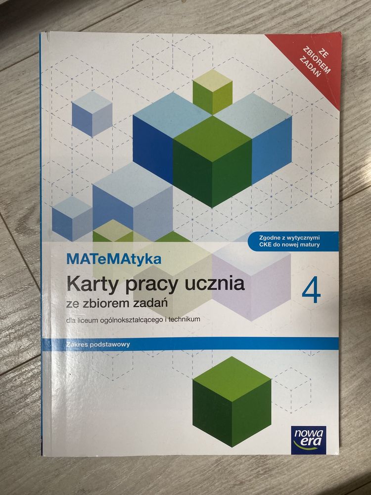 Matematyka Klasa 4 Nowa Era Maturalne karty pracy matematyka 4 nowa era Zielonka • OLX.pl