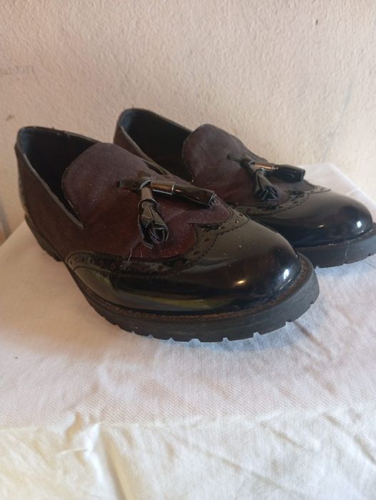 Sapatos de senhora estilo oxford