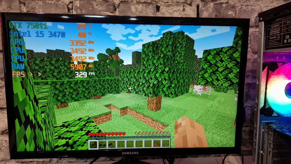 Игровой компьютер gtx750ti Cs2 Dota2 GtaV WoT