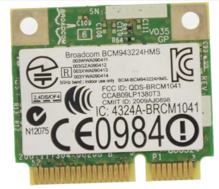 Karta sieciowa Wi-Fi Broadcom BCM943224HMS