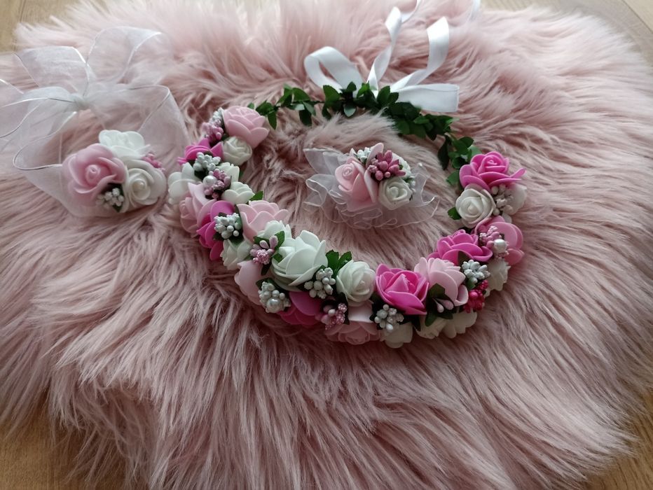 Wianek, bransoletka, ozdoba. A świece