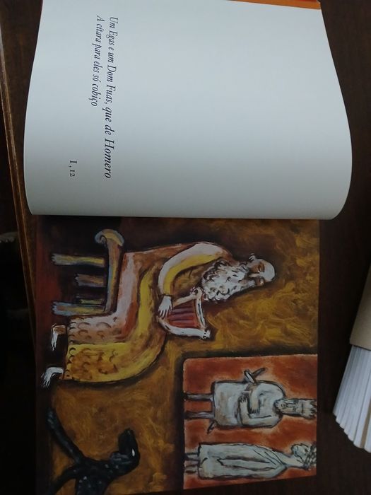 Os Lusíadas, coleção de 10 livros ilustrados,com comentários de José Hermano Saraiva
