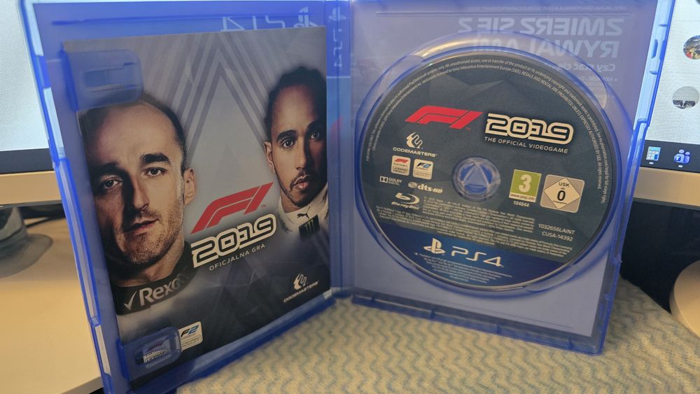 F1 2019 gra na ps4 polska wersja