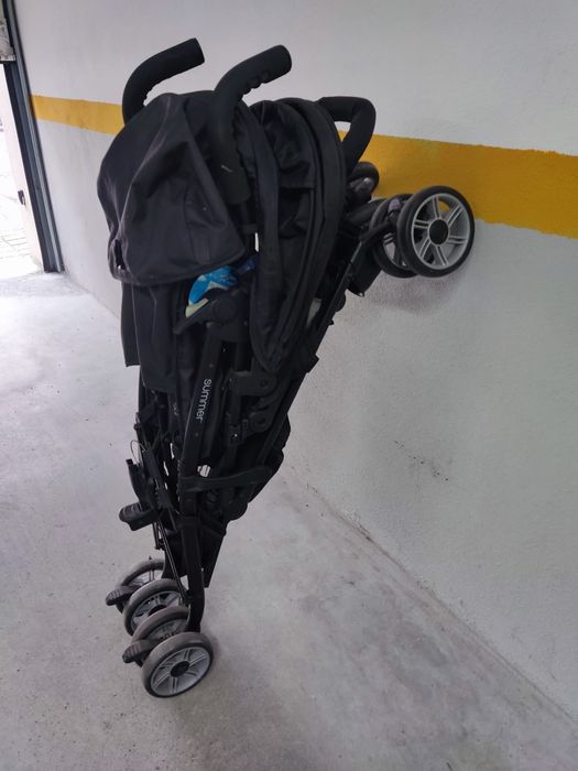 Carrinho bébé 2 lugares