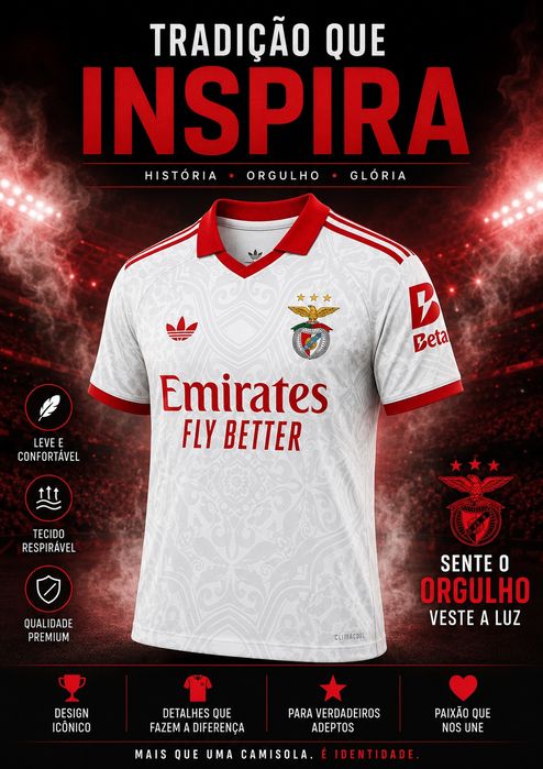Camisola Benfica 26/27