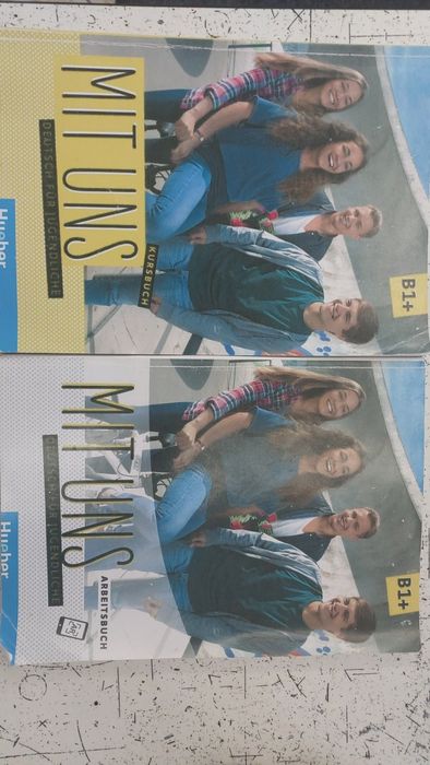 Підручник+зошит з німецької   B 1+