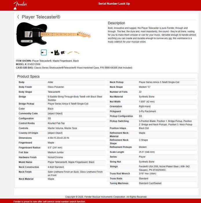 Fender Telecaster