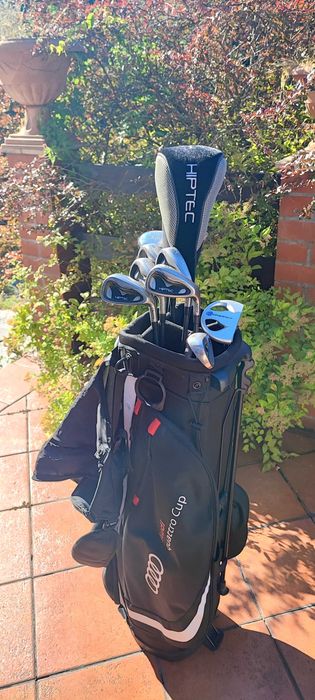 Torba golfowa Taylor Made.Kije golfowe Hippo. Zestaw golfowy