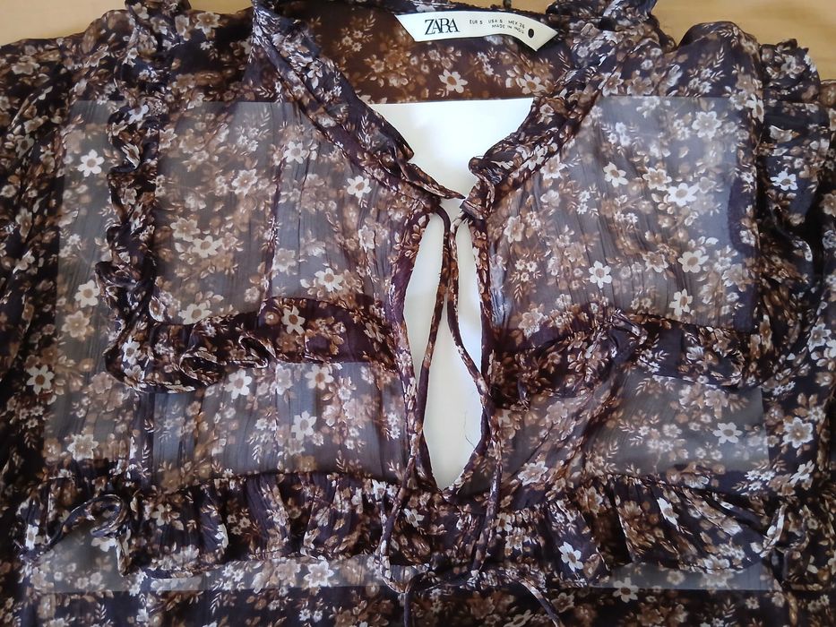 Sukienka  w stylu boho Zara.