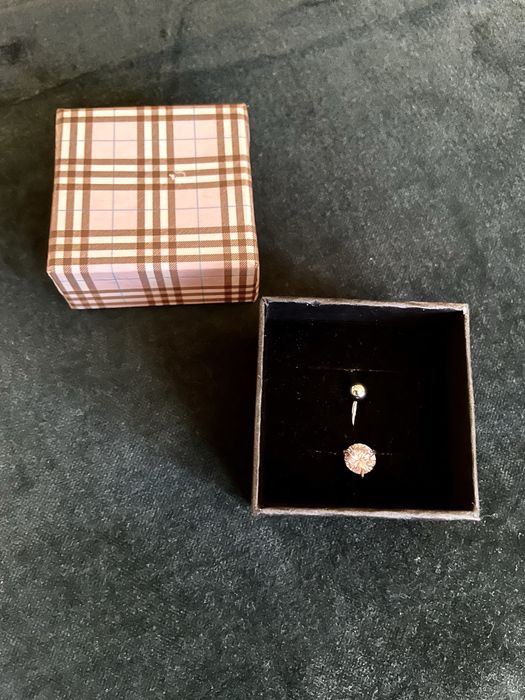 Сережка в пупок медична сталь